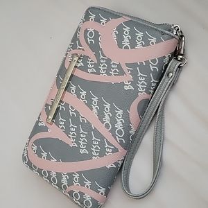 Betsey Johnson Heart Wristlet